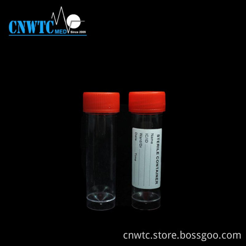 Disposable Sterile Plastic Urine Sample Containers - 30ml